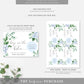 Ferras Blossom Blue | Printable Boys Are The Balm Favour Card Template