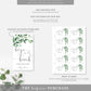 Everly Greenery | Printable Bath Bomb Favour Tags Template
