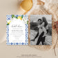 The Med Arch Lemons | Printable Bridal Shower Invitation Suite