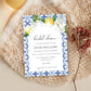 The Med Arch Lemons | Printable Bridal Shower Invitation Suite