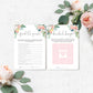 Afternoon Blooms | Printable Bridal Shower Games Bundle Template - Black Bow Studio