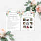 Afternoon Blooms | Printable Bridal Shower Games Bundle Template - Black Bow Studio