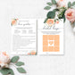 Darcy Floral Peach | Printable Bridal Shower Games Bundle Template - Black Bow Studio
