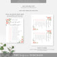 Darcy Floral Pink | Printable Bridal Shower Games Bundle Template - Black Bow Studio