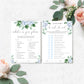 Ferras Blue | Printable Bridal Shower Games Bundle Template