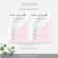Marble Pink | Printable Bridal Shower Games Bundle - Black Bow Studio