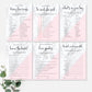 Marble Pink | Printable Bridal Shower Games Bundle - Black Bow Studio