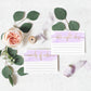 Watercolour Purple | Printable Bridal Shower Games Bundle