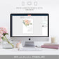 Cambridge Floral Multi | Printable Bridal Shower Invitation Suite Template - Black Bow Studio