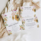 Mews Floral White | Printable Bridal Shower Invitation Suite Template