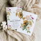 Mews Floral White | Printable Bridal Shower Invitation Suite Template