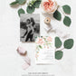 Pemberley Floral Pink | Printable Bridal Shower Invitation Suite - Black Bow Studio
