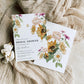 Mews Floral White | Printable Bridal Shower Invitation