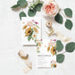 Mews Floral White | Printable Bridal Shower Invitation