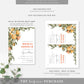Clementine White | Printable Bridal Shower Invitation Template