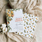 Clementine White | Printable Bridal Shower Invitation Template
