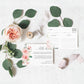 Darcy Floral Pink | Printable Bridal Shower Invitation Suite Template - Black Bow Studio