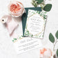 Everly Greenery | Printable Bridal Shower Invitation Suite