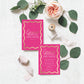 Wave Hot Pink Gold | Printable Bridal Shower Invitation Template