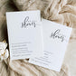 Lucas Script White | Printable Bridal Shower Invitation