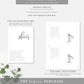 Lucas Script White | Printable Bridal Shower Invitation