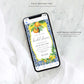 Positano Lemons Oranges | Smartphone Bridal Shower Invitation Template