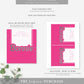 Barbie Party Hot Pink Silver | Printable Chocolate Bar Favour Wrappers Template