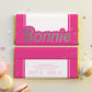 Barbie Party Hot Pink Silver | Printable Chocolate Bar Favour Wrappers Template