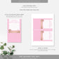 Barbie Party Pink Gold | Printable Chocolate Bar Favour Wrappers Template - Black Bow Studio