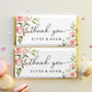 Darcy Floral Pink | Printable Chocolate Bar Favour Wrappers Template - Black Bow Studio