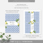 The Med Lemons | Printable Chocolate Bar Favour Wrappers Template