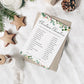 Merriment Christmas | Printable Christmas Movie Characters Game - Black Bow Studio