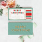 Stripe Green Gold | Printable Christmas Concert Custom Gift Voucher Template