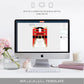 Nutcracker Coat Red | Printable Christmas Party Invitation