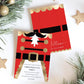 Nutcracker Coat Red | Printable Christmas Party Invitation