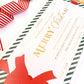 Stripe Green Red | Christmas Gift Voucher