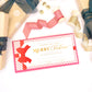 Stripe Pink Red | Christmas Gift Voucher