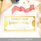 Golden Ticket Gold | Christmas Gift Voucher