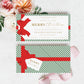Stripe Green Red | Printable Christmas Custom Gift Voucher