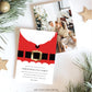 Santa Coat Red | Printable Christmas Party Invitation - Black Bow Studio