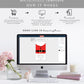 Santa Red | Smartphone Christmas Invitation Template