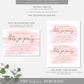 Watercolour Pink | Printable Barbie Birthday Invitation - Black Bow Studio