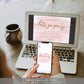 Watercolour Pink | Printable Barbie Birthday Invitation - Black Bow Studio