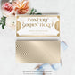 Golden Ticket Gold | Printable Concert Custom Gift Voucher Template