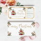 Nutmeg Noel | Printable Christmas Custom Gift Voucher