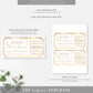 Paintly White Gold | Printable Custom Christmas Gift Voucher Template