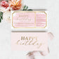 Watercolour Pink | Printable Custom Gift Voucher
