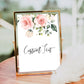 Darcy Floral Pink | Printable Custom Text Sign Template - Black Bow Studio