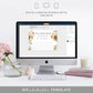Mews Floral White | Printable Date Night Ideas Sign and Card Template