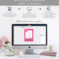 Barbie Party Hot Pink Silver | Printable Bar Menu Sign Template